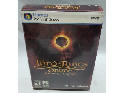 PC THE LORD OF THE RINGS ONLINE SHADOWS OF ANGMAR WINDOWS PC DVD