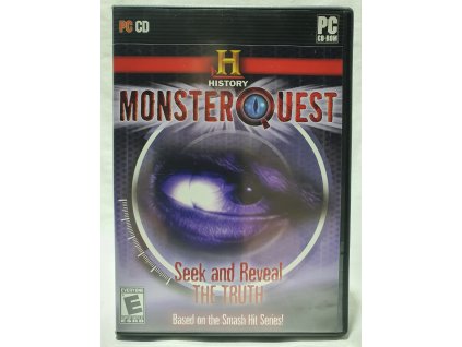 PC HISTORY CHANNEL: MONSTER QUEST SEEK AND REVEAL THE TRUTH PC CD-ROM