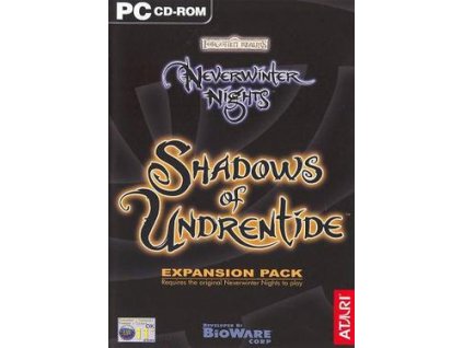PC NEVERWINTER NIGHTS THE SHADOWS OF UNDRENTIDE
