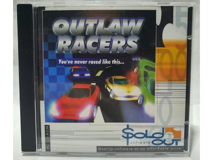 PC OUTLAW RACERS  Soldout Edícia PC CD-ROM pre WIN 95/98 v jewel case obale
