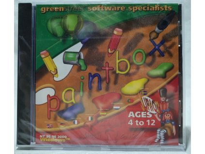 PC PAINTBOX Junior (omaľovánky pre vek 4-12 r) PC CD-ROM v jewel case obale