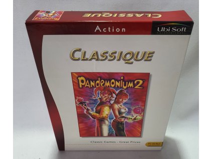 PANDEMONIUM 2 CLASIQUE PC CD-ROM VEĽKÁ KRABICA