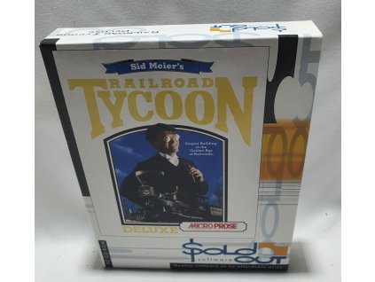 Sid Meier's Railroad Tycoon Deluxe Soldout Edícia MS-DOS / WIN 95 PC CD-ROM VEĽKÁ KRABICA