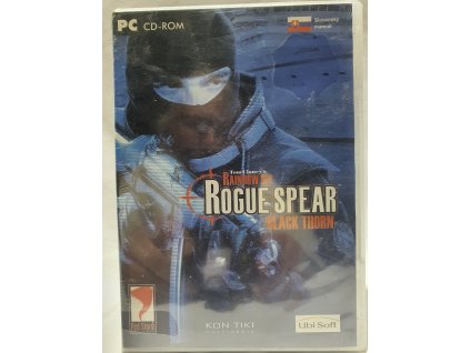 PC Tom Clancy's RAINBOW SIX ROUGE SPEAR BLACK THORN PC CD-ROM SLOVENSKÝ OBAL A MANUÁL
