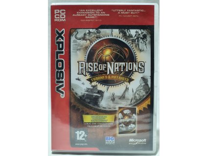 PC RISE OF NATIONS THRONES & PATRIOTS XPLOSIV PC CD-ROM