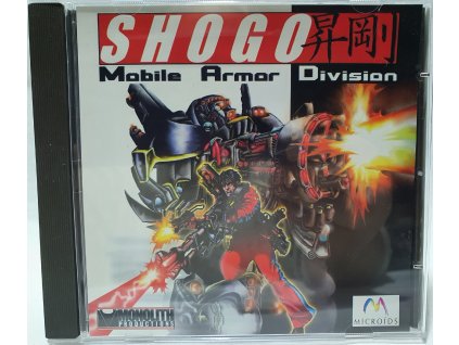 PC Shogo: Mobile Armor Division v jewel case obale