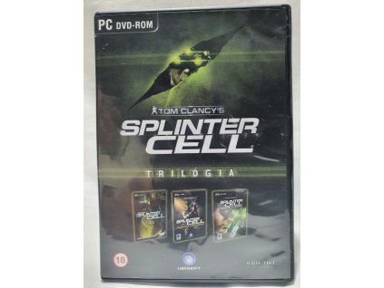 PC Tom Clancy's SPLINTER CELL TRILÓGIA (SC+SCPT+SCCHT) PC DVD-ROM