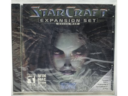 PC StarCraft: Brood War Expansion Set PC CD-ROM v jewel case obale
