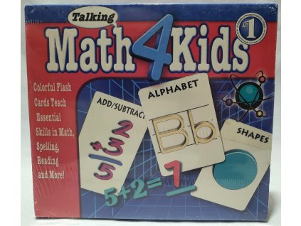 PC TALKING MATH 4 KIDS PC CD-ROM v jewel case obale