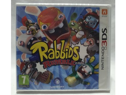 RABBIDS RUMBLE Nintendo 3DS  ORIGINÁL FÓLIA