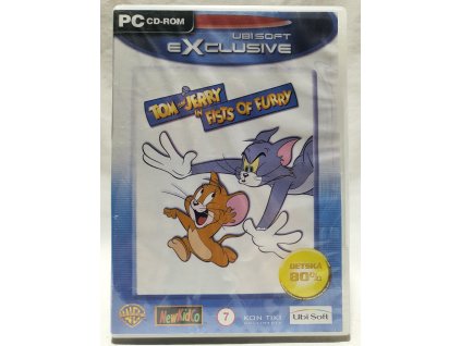 PC TOM AND JERRY IN FISTS OF FURRY EXCLUSIVE EDÍCIA PC CD-ROM