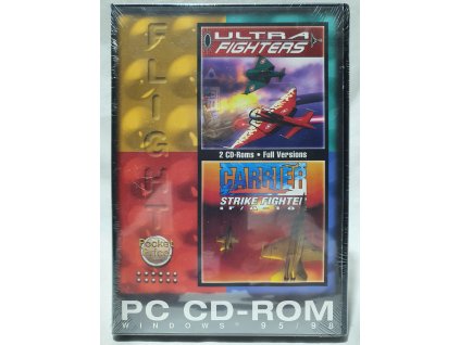 PC ULTRA FIGHTERS + CARRIER STRIKE FIGHTER IF / A-18 PC CD-ROM