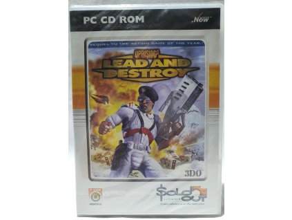 PC UPRISING 2: Lead and destroy Soldout edícia PC CD-ROM