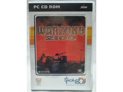 PC WARZONE 2100 SOLDOUT EDÍCIA PC CD-ROM