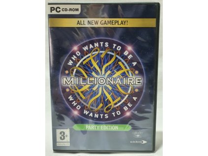 PC WHO WANTS TO BE A MILLIONAIRE PARTY EDITION PC CD-ROM