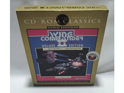 Wing Commander II: Vengeance of the Kilrathi DELUXE EDITION GOLD EDITION PC CD-ROM MS-DOS VEĽKÁ KRABICA