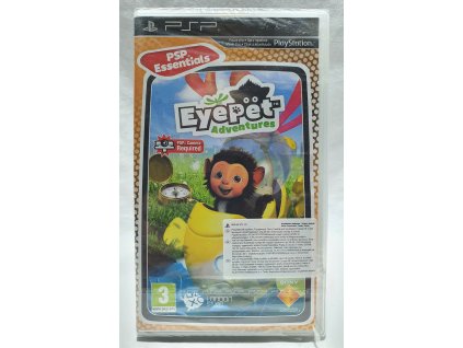 EYEPET ADVENTURES Playstation Portable CZ/SK/HU/GR originál fólia - poškodená
