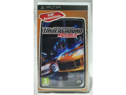 NEED FOR SPEED UNDERGROUND RIVALS Essentials Playstation Portable