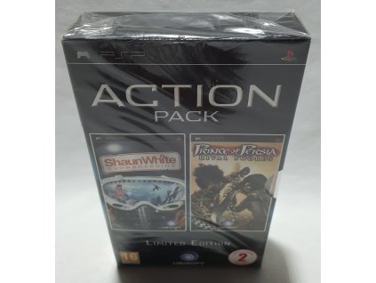 ACTION PACK SHAUN WHITE SNOWBOARDING + PRINCE OF PERSIA RIVAL SWORDS DVOJBALENIE Playstation Portable