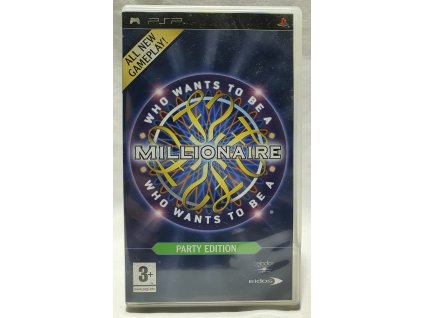 WHO WANTS TO BE A MILLIONAIRE? Party edition Playstation Portable