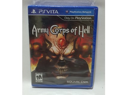 ARMY CORPS OF HELL Playstation Vita PCSE-00006 ORIGINÁL FÓLIA