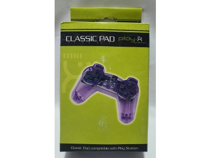 PXH PLAY-X CLASIC PAD CLEAR PURPLE Playstation 1