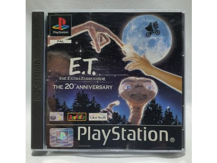 E.T. THE EXTRA TERRESTRIAL Interplanetary mission the 20th Anniversary Playstation 1