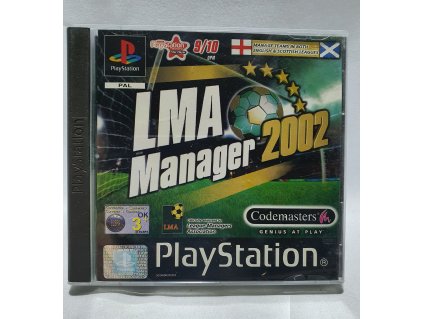 LMA MANAGER 2002 Playstation 1