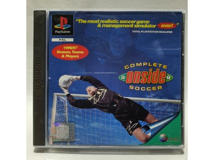 COMPLETE ONSIDE SOCCER Playstation 1