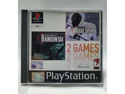 Tom Clancy´s RAINBOW SIX + Tom Clancy´s RAINBOW SIX ROGUE SPEAR Playstation 1