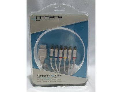 4GAMERS COMPONTENT AV CABLE Nintendo Wii