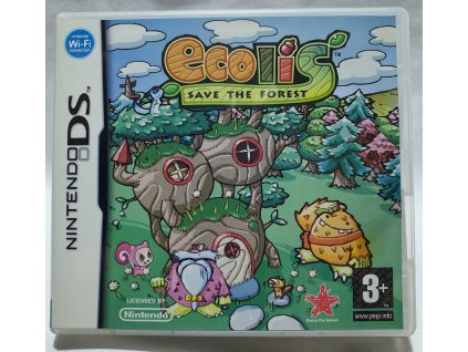 ECOLIS SAVE THE FOREST Nintendo DS