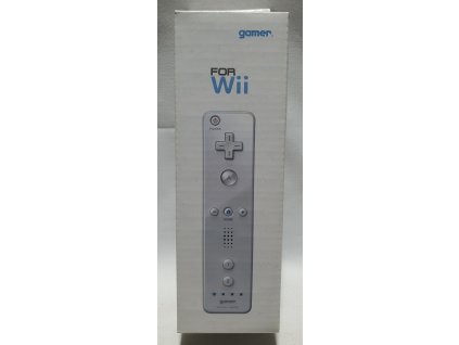 WIIH GAMER WII REMOTE PLUS WIRELESS CONTROLLER WHITE - BEZDROTOVÝ OVLÁDAČ REMOTE PLUS PRE NINTENDO WII BIELY
