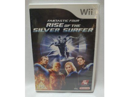 WIIS FANTASTIC FOUR RISE OF THE SILVER SURFER Nintendo Wii