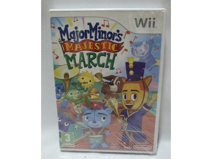 WIIS MAJOR MINOR'S MAJESTIC MARCH Nintendo Wii