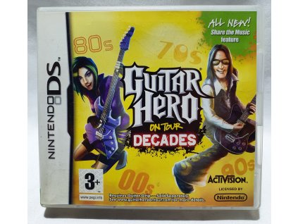 GUITAR HERO ON TOUR DECADES Nintendo DS