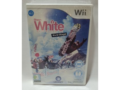 WIIS SHAUN WHITE SNOWBOARDING WORLD STAGE Nintendo Wii