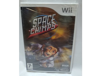 WIIS SPACE CHIMPS Nintendo Wii ORIGINÁL FÓLIA