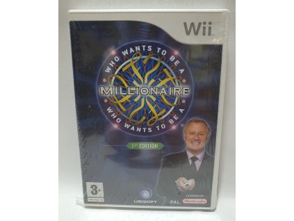 WIIS WHO WANTS TO BE A MILLIONAIRE Nintendo Wii