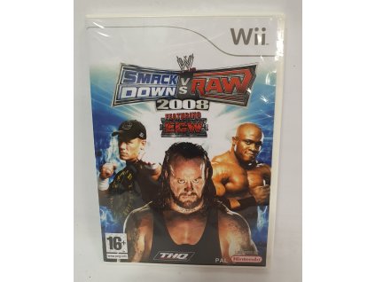 WIIS WWE Smackdown vs. Raw 2008 Featuring ECW Nintendo Wii