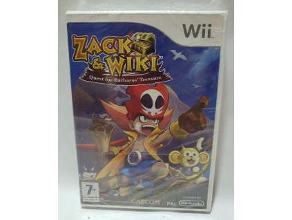 WIIS ZACK & WIKI QUEST FOR BARBAROS' TREASURE Nintendo Wii