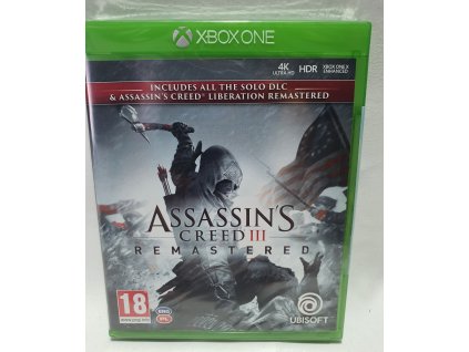 ASSASSIN'S CREED III and ASSASSIN'S CREED: LIBERATION (REMASTERED) Xbox One
