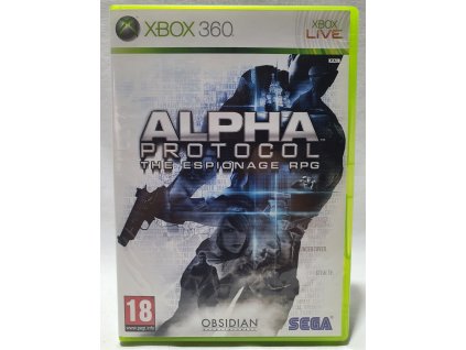 ALPHA PROTOCOL Xbox 360