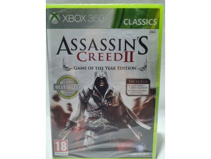 ASSASSIN'S CREED II GOTY Classics Best Sellers Xbox 360