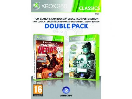 X3S RAINBOW SIX VEGAS 2 + GHOST RECON ADVANCED WARFIGHTER 2