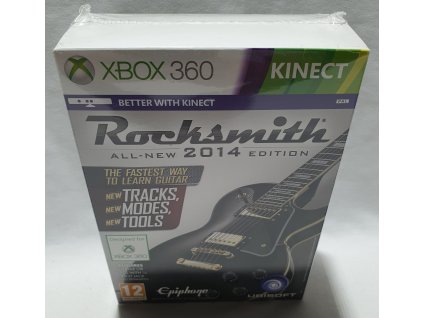 ROCKSMITH 2014 BUNDLE + REAL TONE CABLE Xbox 360