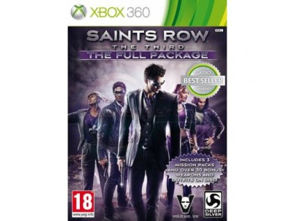 X3S SAINTS ROW THE THIRD THE FULL PACKAGE