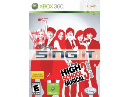 X3S SING IT DISNEY HIGH SCHOOL MUSICAL 3 SENIOR YEAR