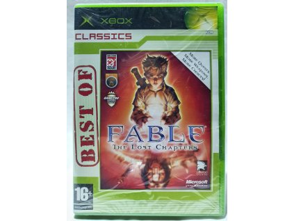 Fable The Lost Chapters Classics Xbox - PL/CZ/SK/HU box