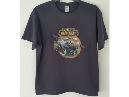 TRIČKO WORLD OF WARCRAFT MISTS OF PANDARIA ČIERNE (BLIZZARD ORIGINÁL) VEĽKOSŤ L